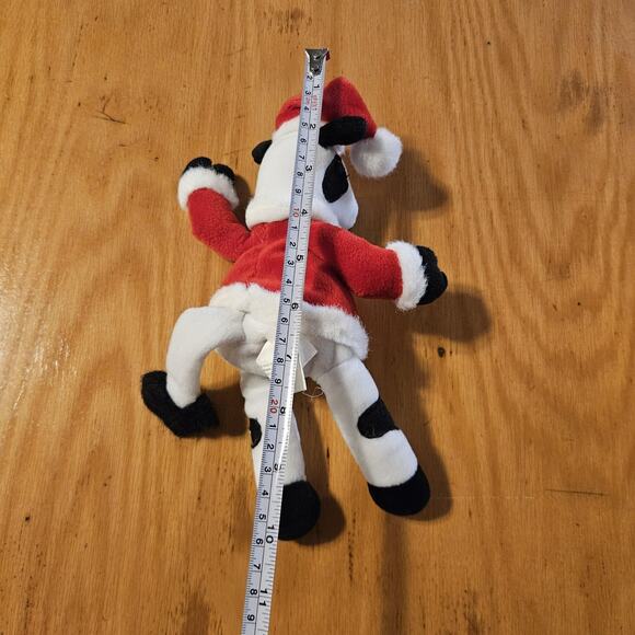 Chick-fil-A Christmas Cow Plush Stuffed Animal Santa Suit Holiday Toy Promo - Picture 10 of 10